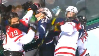 Next Story Image: US women's hockey team beats Canada -- literally!